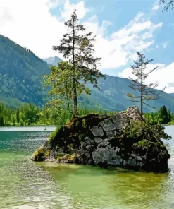 Hintersee Lake Diamond Painting