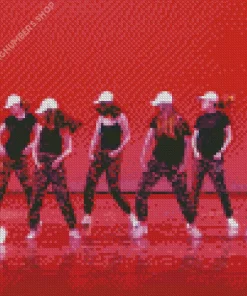 Hip Hop Dancers Diamond Painting