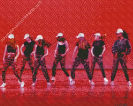 Hip Hop Dancers Diamond Painting