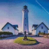 Hirtshals fyr Lighthouse Diamond Painting