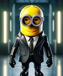 Hitman Minion Diamond Painting