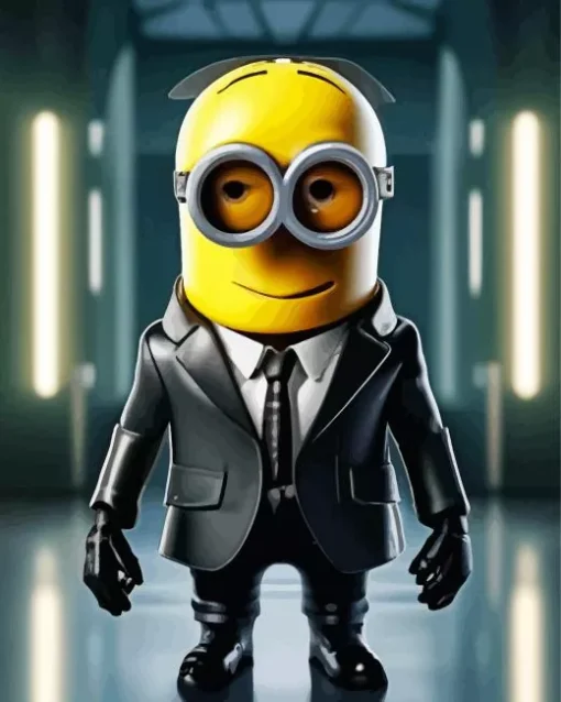 Hitman Minion Diamond Painting