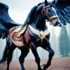 Horse With Wings Diamond Painting
