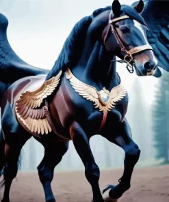 Horse With Wings Diamond Painting