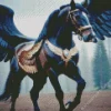 Horse With Wings Diamond Painting