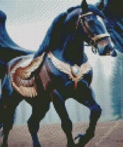 Horse With Wings Diamond Painting