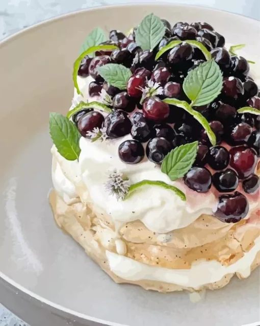 Huckleberry Cake Diamond Painting