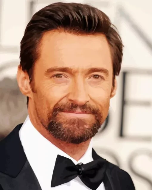 Hugh Jackman Diamond Painting