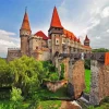 Hunyad Castle Romania Diamond Painting