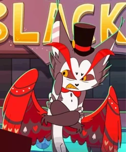 Husk Hazbin Hotel Diamond Painting