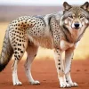 Hybrid Cheetah Diamond Painting