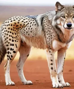 Hybrid Cheetah Diamond Painting