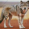 Hybrid Cheetah Diamond Painting