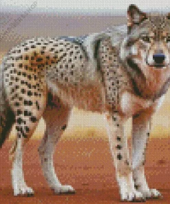 Hybrid Cheetah Diamond Painting