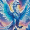 Ice Phoenix Diamond Painting