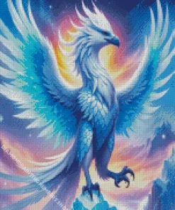 Ice Phoenix Diamond Painting