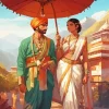 Indian Couple Diamond Painting