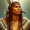 Indian Warrior Diamond Painting