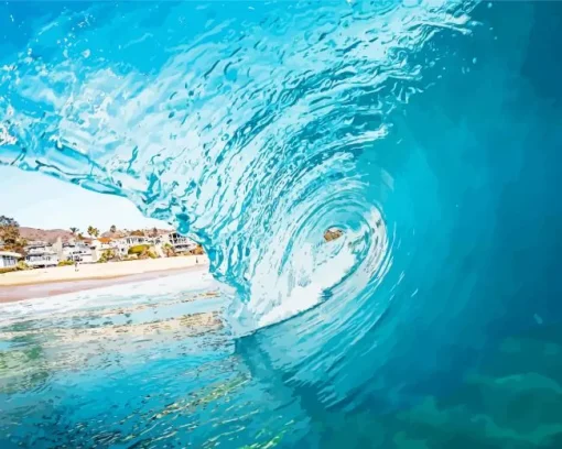 Inside A Wave Diamond Painting