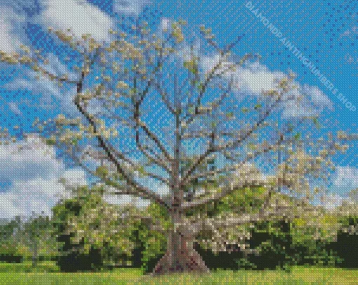 Kapok Tree Diamond Painting