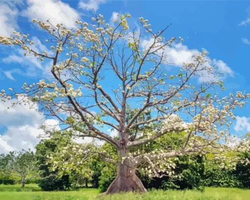 Kapok Tree Diamond Painting
