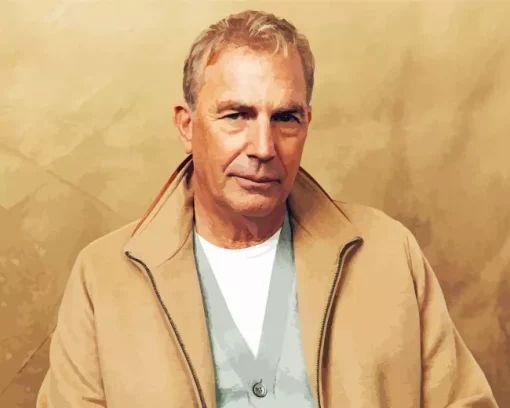 Kevin Costner Diamond Painting