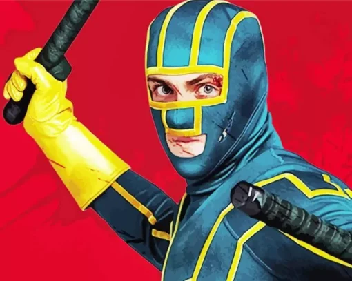Kickass Hero Diamond Painting