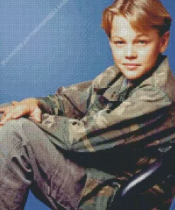 Kid Leo Dicaprio Diamond Painting
