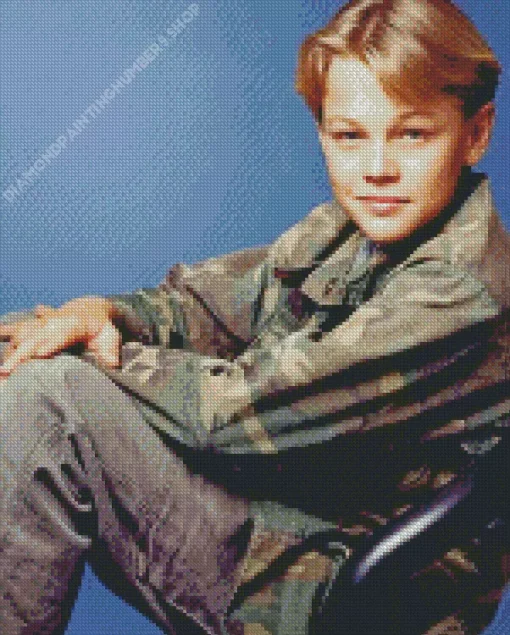 Kid Leo Dicaprio Diamond Painting