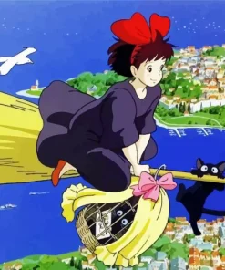 Kiki And Jiji Diamond Painting