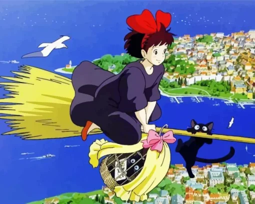 Kiki And Jiji Diamond Painting