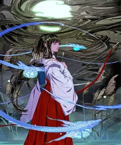Kikyo Inuyasha Diamond Painting