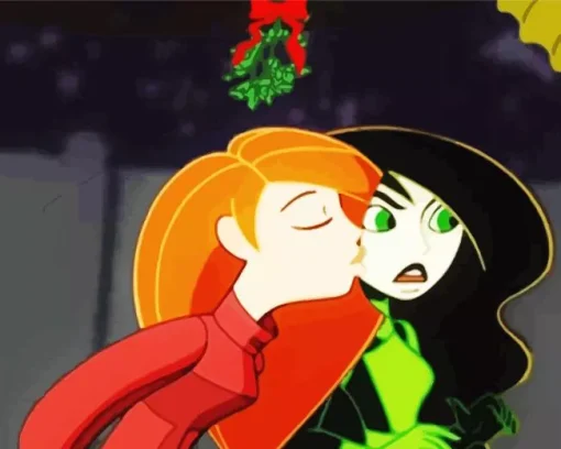 Kim And Shego Diamond Painting
