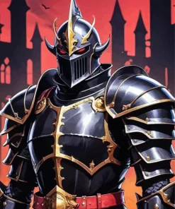 Knight Armor Anime Diamond Painting