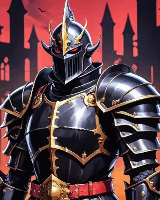 Knight Armor Anime Diamond Painting