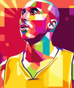 Kobe Jersey Pop Art Diamond Painting