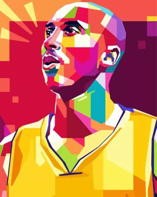 Kobe Jersey Pop Art Diamond Painting