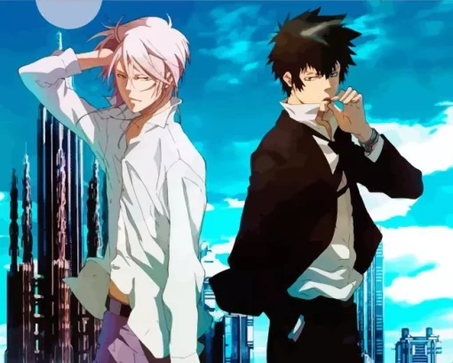 Kogami And Makishima Diamond Painting