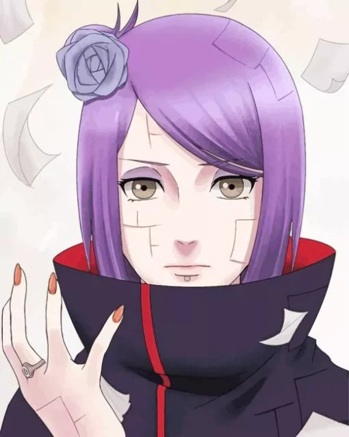 Konan Akatsuki Diamond Painting