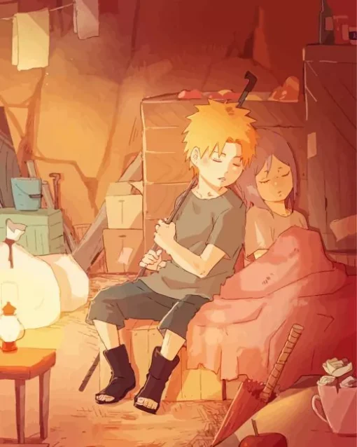 Konan And Yahiko Diamond Painting