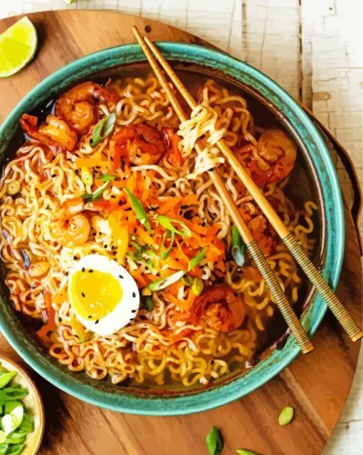 Korean Noodles Diamond Painting