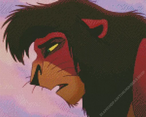 Kovu the Lion King Diamond Painting