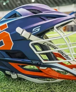 Lacrosse Helmet Diamond Painting