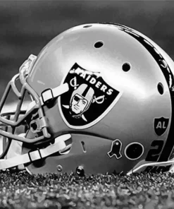 Las Vegas Raiders Helmet Diamond Painting