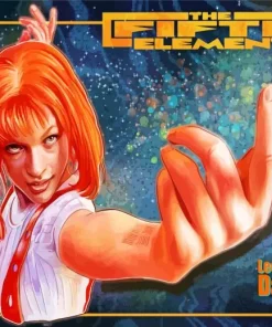 Leeloo The Fifth Element Diamond Painting
