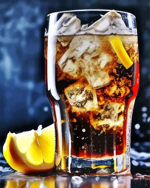 Lemon Coca Cola Diamond Painting