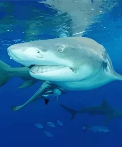 Lemon Shark Diamond Painting