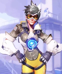 Lena Oxton Overwatch Diamond Painting