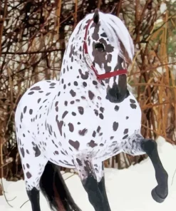 Leopard Horse Diamond Painting