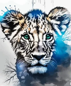 Lion Cub Art Diamond Painting